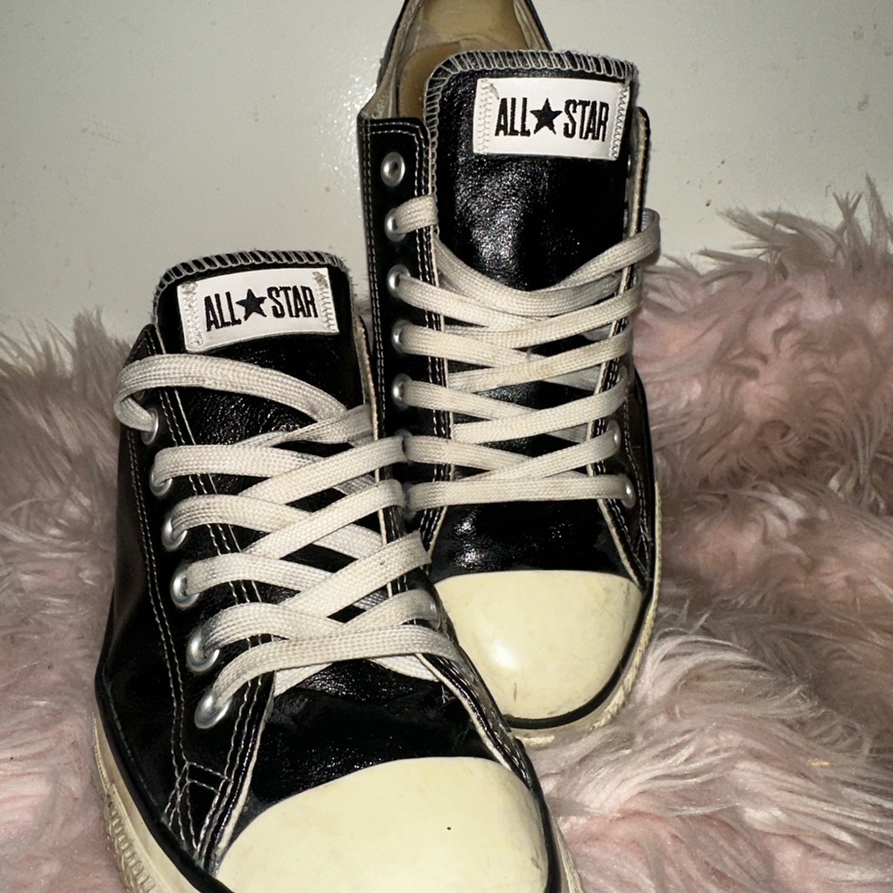 Black and White All Star Sneakers